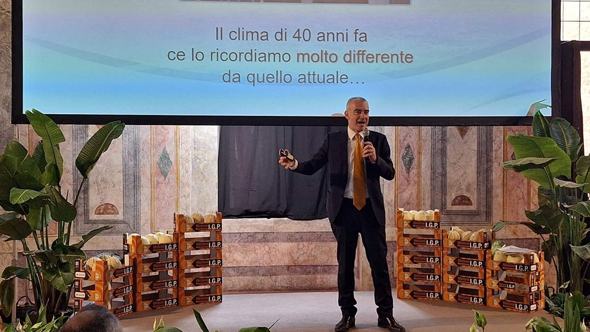 Nella foto il meteorologo Andrea Giuliacci